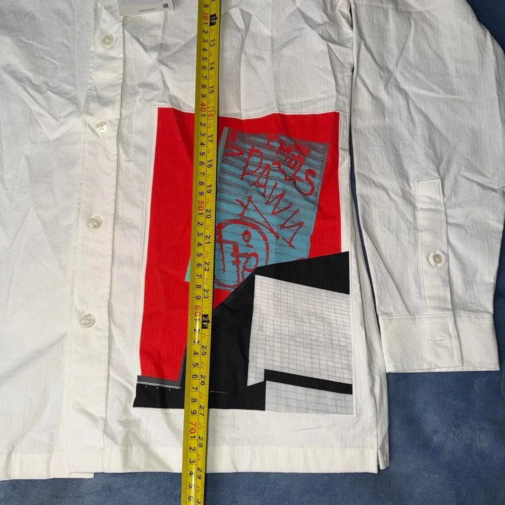 Zara White Button Up Shirt